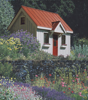 
Tumbleweed Tiny House Company sells several designs including End Gable, with the long side facing forward.
